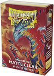 Dragon Shield - 60 Japanese Size Dua Outer Sleeves - Clear Matte