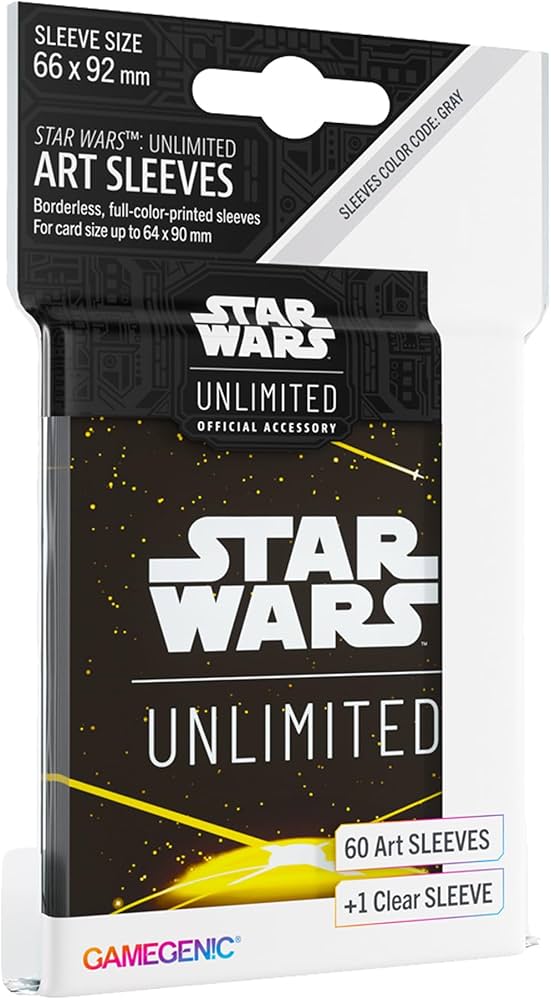 Gamegenic – Star Wars: Unlimited Art Sleeves (60+1 Stück) - Galaxis