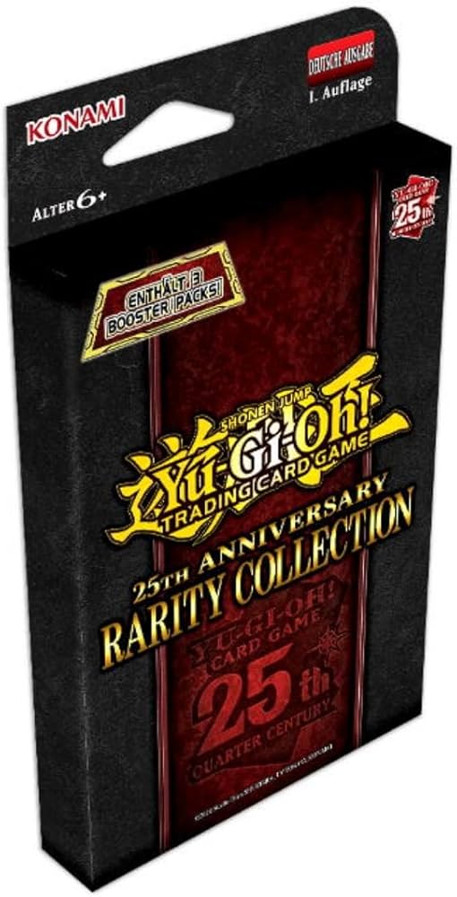 Yu-Gi-Oh! 25th Anniversary Rarity Collection 3 Boosterpack Tuckbox 1. Auflage (deutsch)