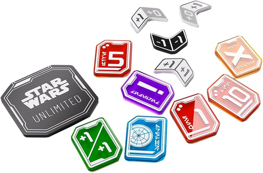 Gamegenic – Star Wars: Unlimited Premium Tokens PRO (55 Acryl-Marker)