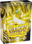 Dragon Shield - 60 Japanese Size Dual Sleeves - Yellow Matte