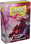 Dragon Shield - 60 Japanese Size Dual Sleeves - Fury Matte
