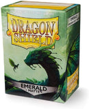 Dragon Shield - 100 Standard Size Card Sleeves - Emerald Matte