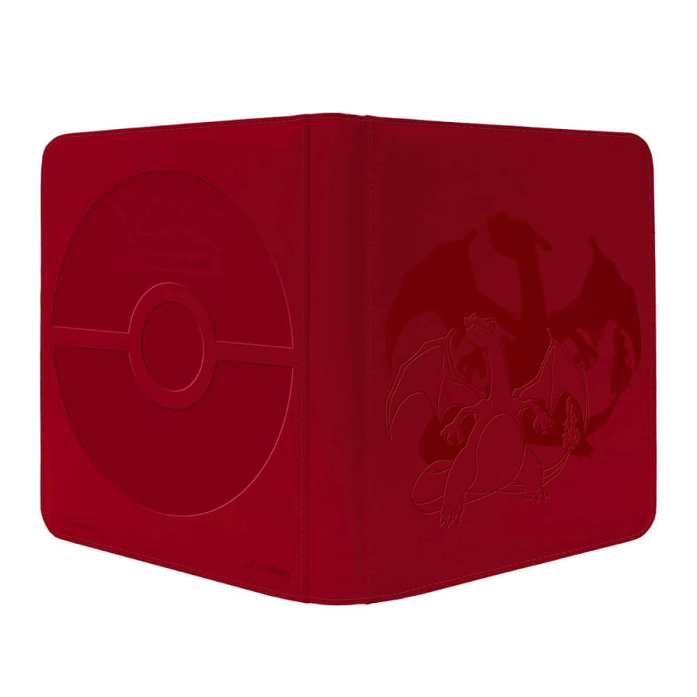 Ultra Pro - Elite Series: Charizard 12-Pocket Zippered PRO Binder Reißverschluss PRO-Binder für 480 Pokémon Karten