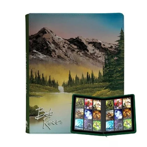 Ultra Pro – Zip Binder Pro 9-Pocket – Bob Ross - Lakeside Path - Edition