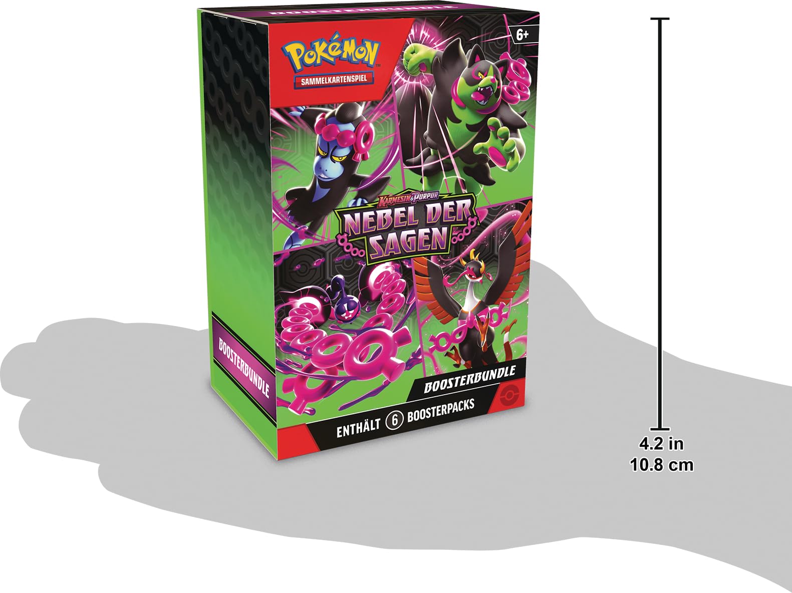 Pokemon Karmesin & Purpur KP6.5 – Nebel der Sagen Booster Bundle (Deutsch)