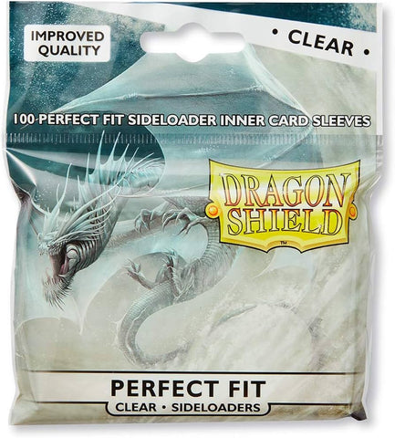 Dragon Shield – 100 Perfect Fit Sideloader Inner Sleeves - Transparent