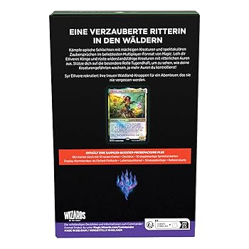 Magic The Gathering – Wilds of Eldraine –Tugend und Tapferkeit Commander Deck (Deutsch)