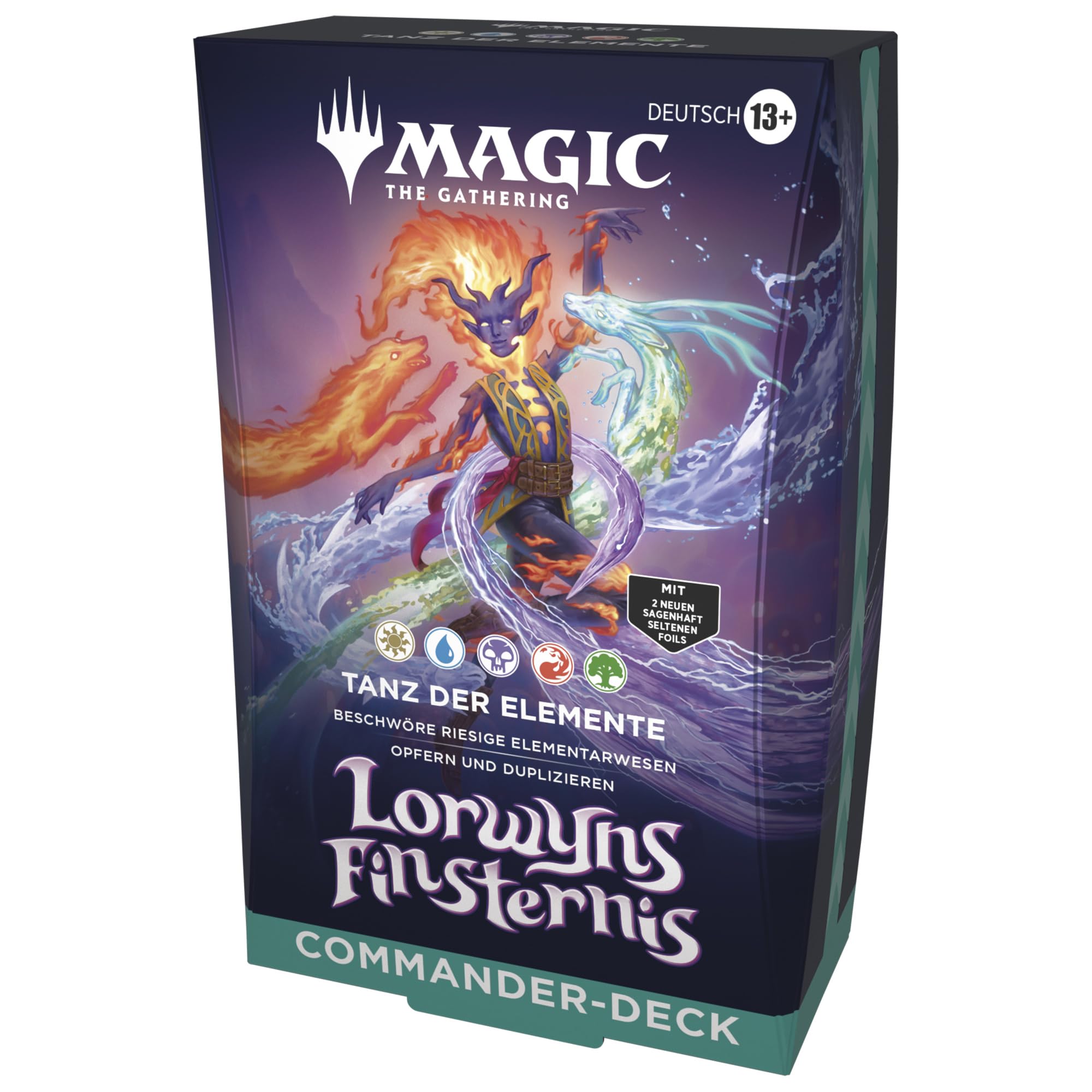 Magic the Gathering Lorwyns Finsternis Commander Deck – Tanz der Elemente (Deutsch)