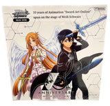 Weiss Schwarz - Animation Sword Art Online 10th Anniversary Booster Display (16 Packs) (japanisch)