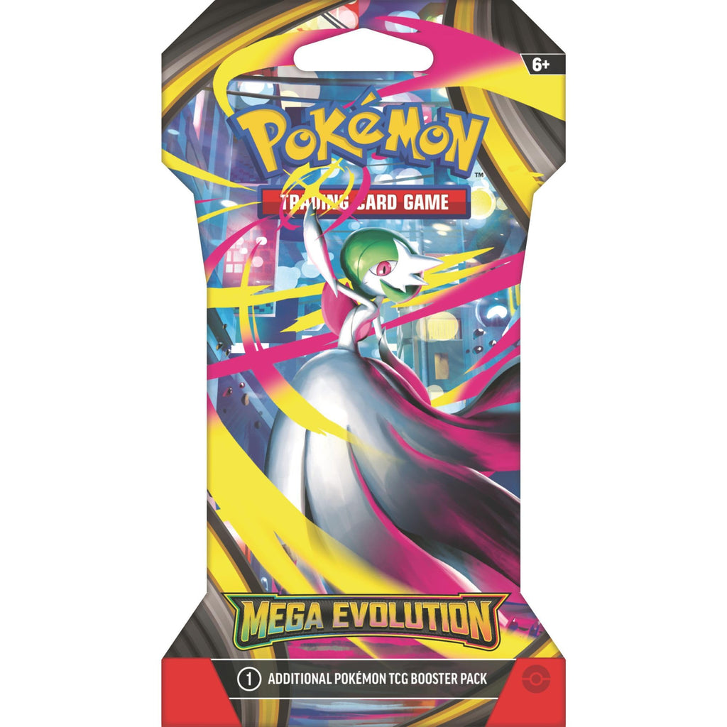 Pokemon TCG – Mega Evolution ME01 Sleeved Booster (Englisch, Einzelpack)