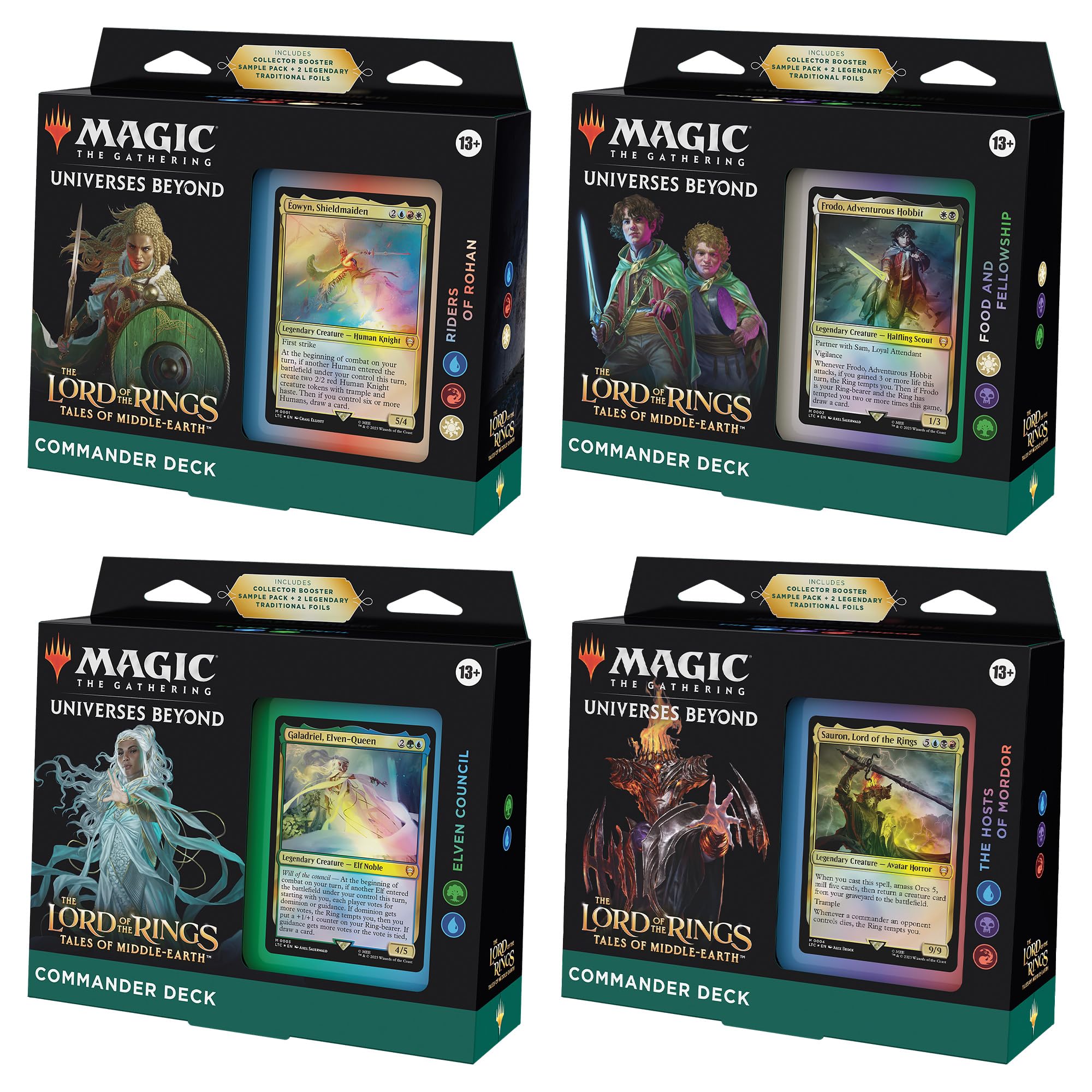 Magic The Gathering – The Lord of The Rings: Tales of Middle-Earth Commander Decks