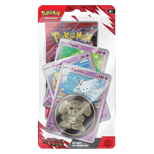 Pokemon Scarlet & Violet - SV10 - Destined Rivals Premium Checklane Booster Blister (englisch)