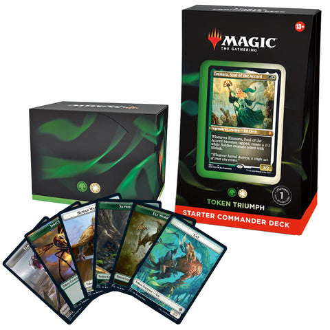 Magic The Gathering Starter Commander Deck – Token Triumph (englisch)