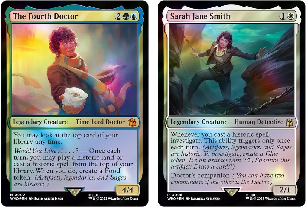 Magic the Gathering – Doctor Who Blast from the Past Commander Deck (Englisch)
