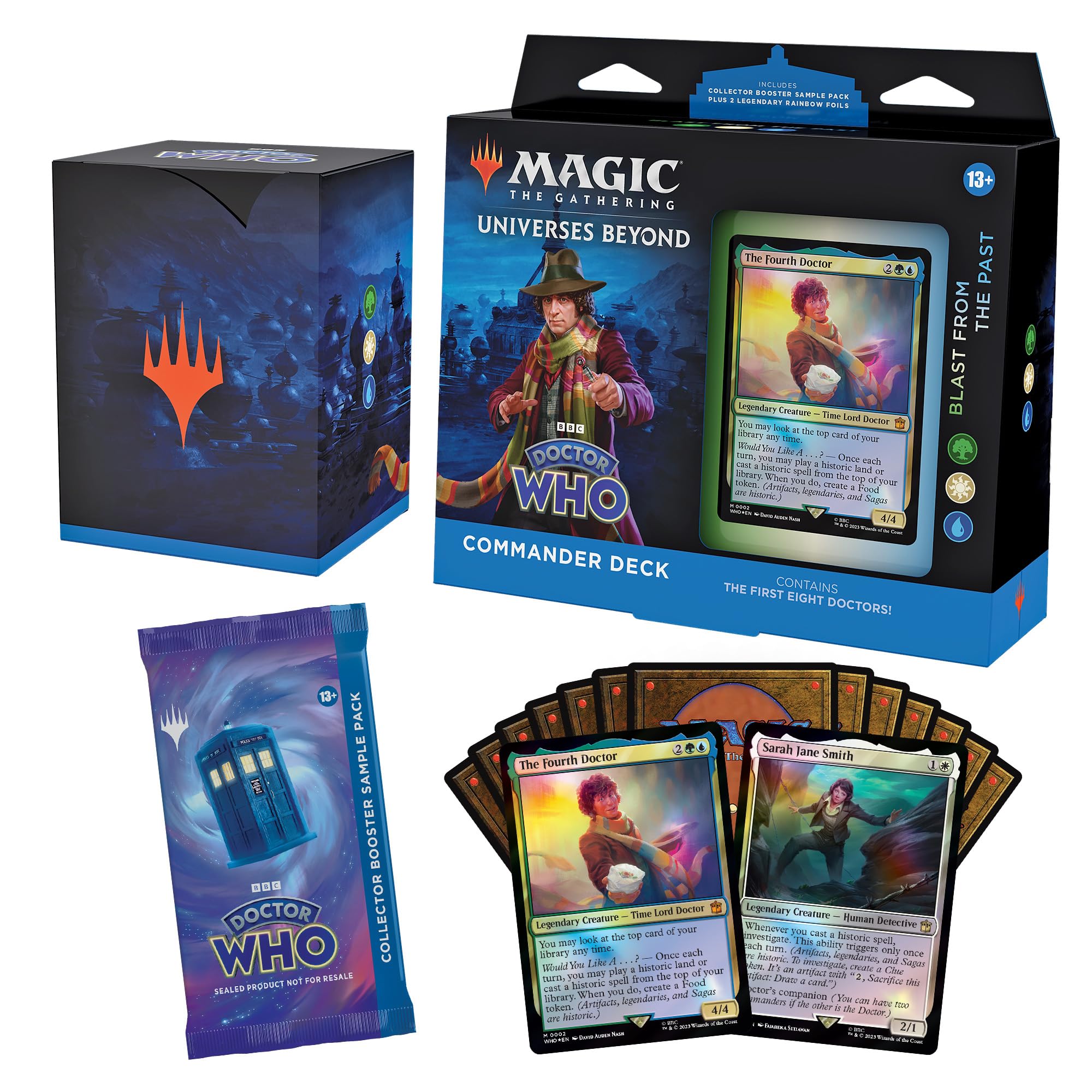 Magic the Gathering – Doctor Who Lehren der Vergangenheit Commander Deck (Deutsch)