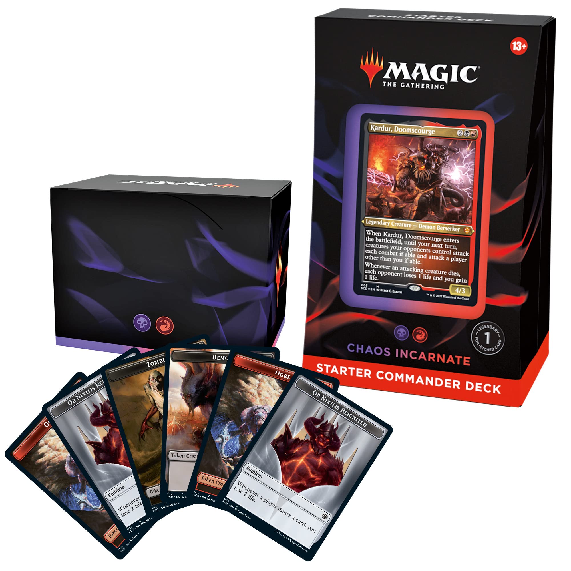 Magic The Gathering Starter Commander Deck – Chaos Incarnate (englisch)
