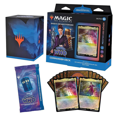 Magic The Gathering – Doctor Who Commander Deck „Masters of Evil“ (Englisch)