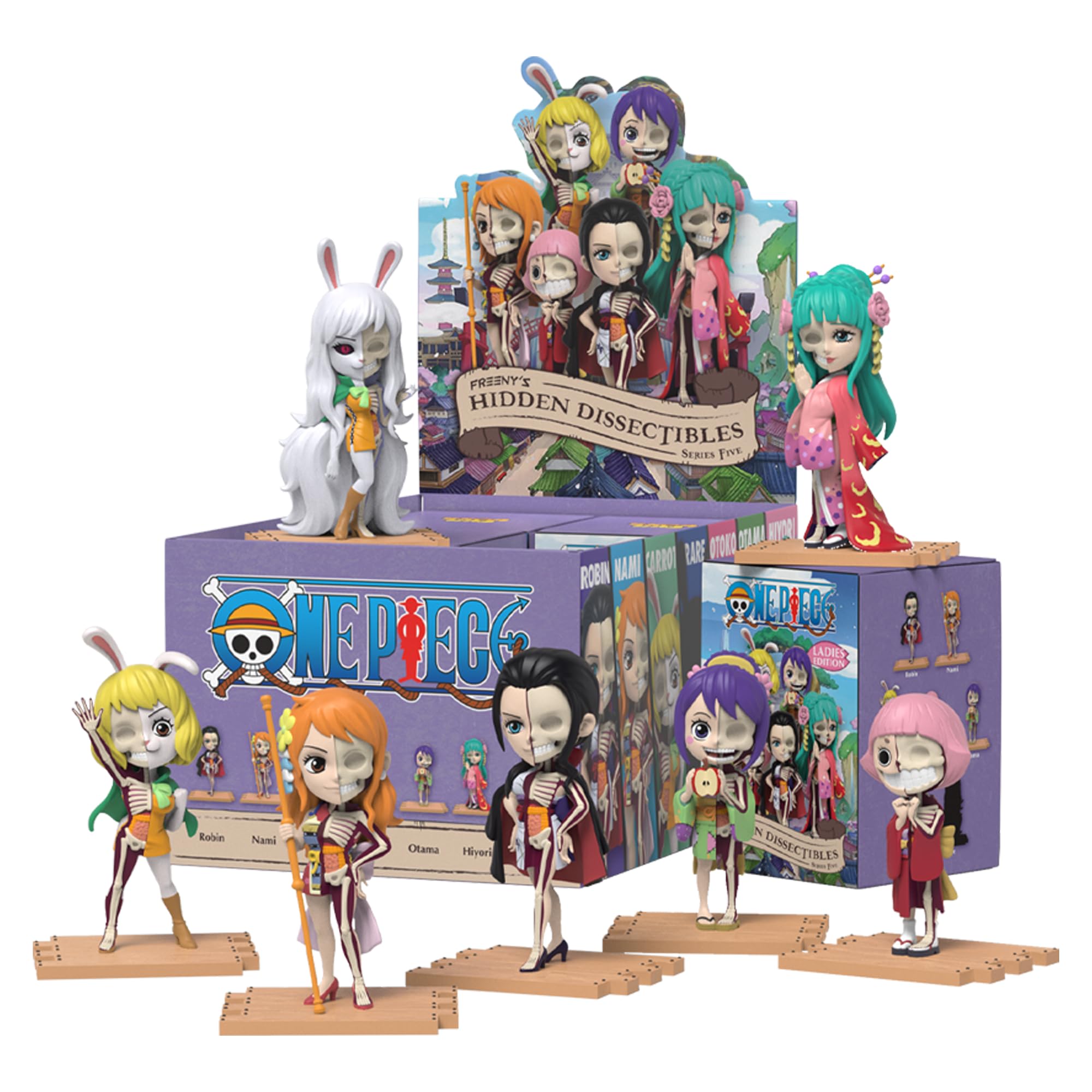 Mighty Jaxx Freeny's Hidden Dissectibles One Piece Series 5 (Ladies) | Blind Box
