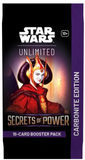 Star Wars: Unlimited – Secrets of Power Carbonite Booster Display (Englisch)