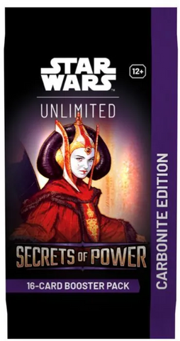 Star Wars: Unlimited – Secrets of Power Carbonite Einzelbooster (Englisch)