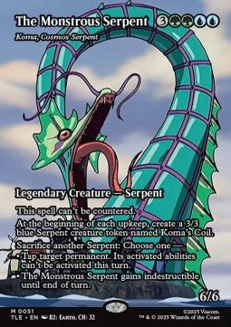 Koma, Cosmos Serpent - Magic: The Gathering | Avatar: The Last Airbender: Eternal (Mythic) [TLE-51]