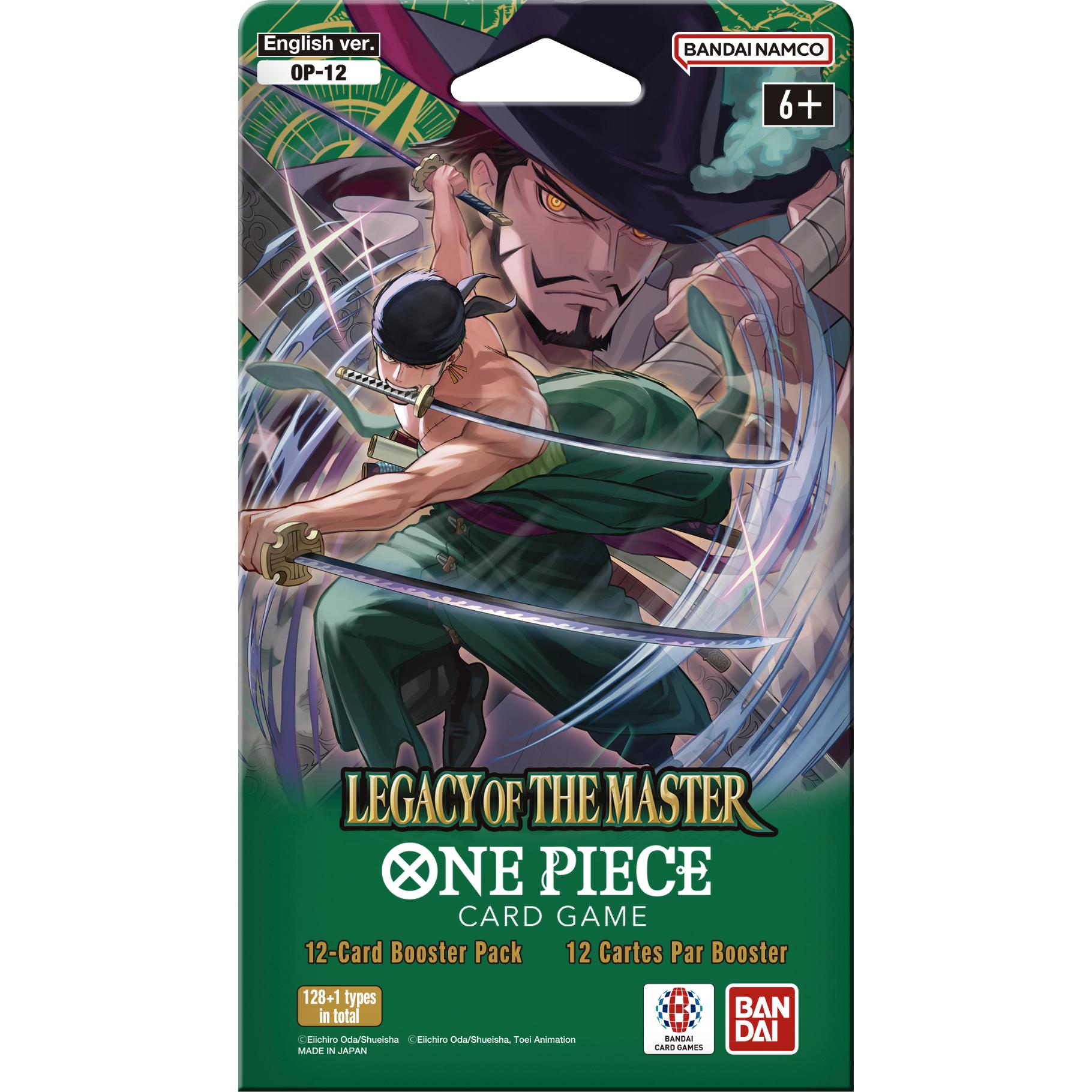 One Piece Card Game – OP12 Legacy of the Master - Sleeved Booster Pack (Englisch)