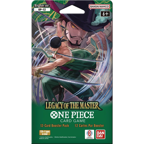 One Piece Card Game – OP12 Legacy of the Master - Sleeved Booster Pack (Englisch)