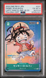 One Piece Monkey D. Luffy Promo - signiert von Daniel Schlauch