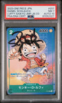 One Piece Monkey D. Luffy Promo - signiert von Daniel Schlauch