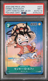 One Piece Monkey D. Luffy Promo - signiert von Daniel Schlauch