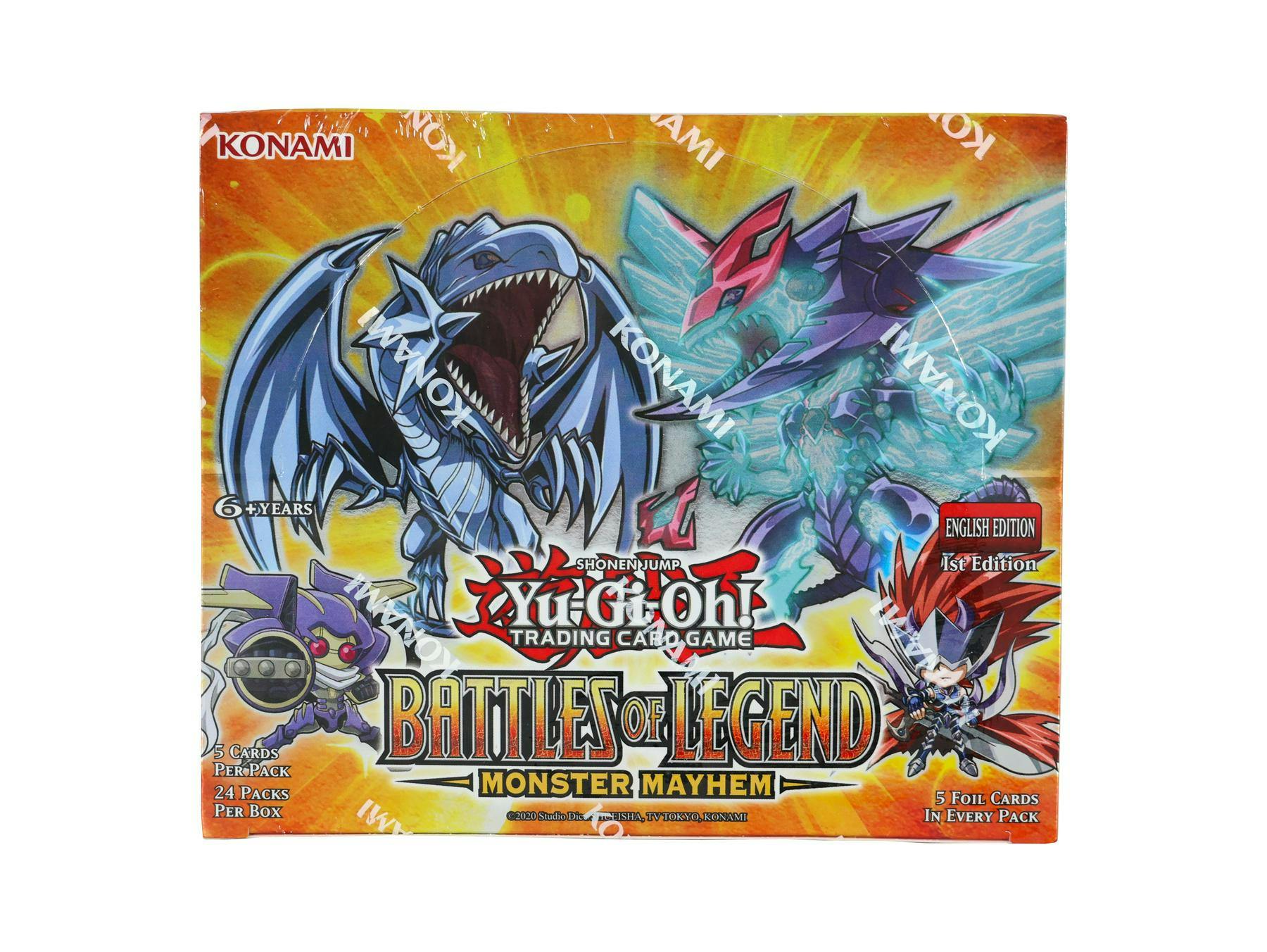 Yu-Gi-Oh! Battles of Legend Monster Mayhem - Booster Display (englisch)