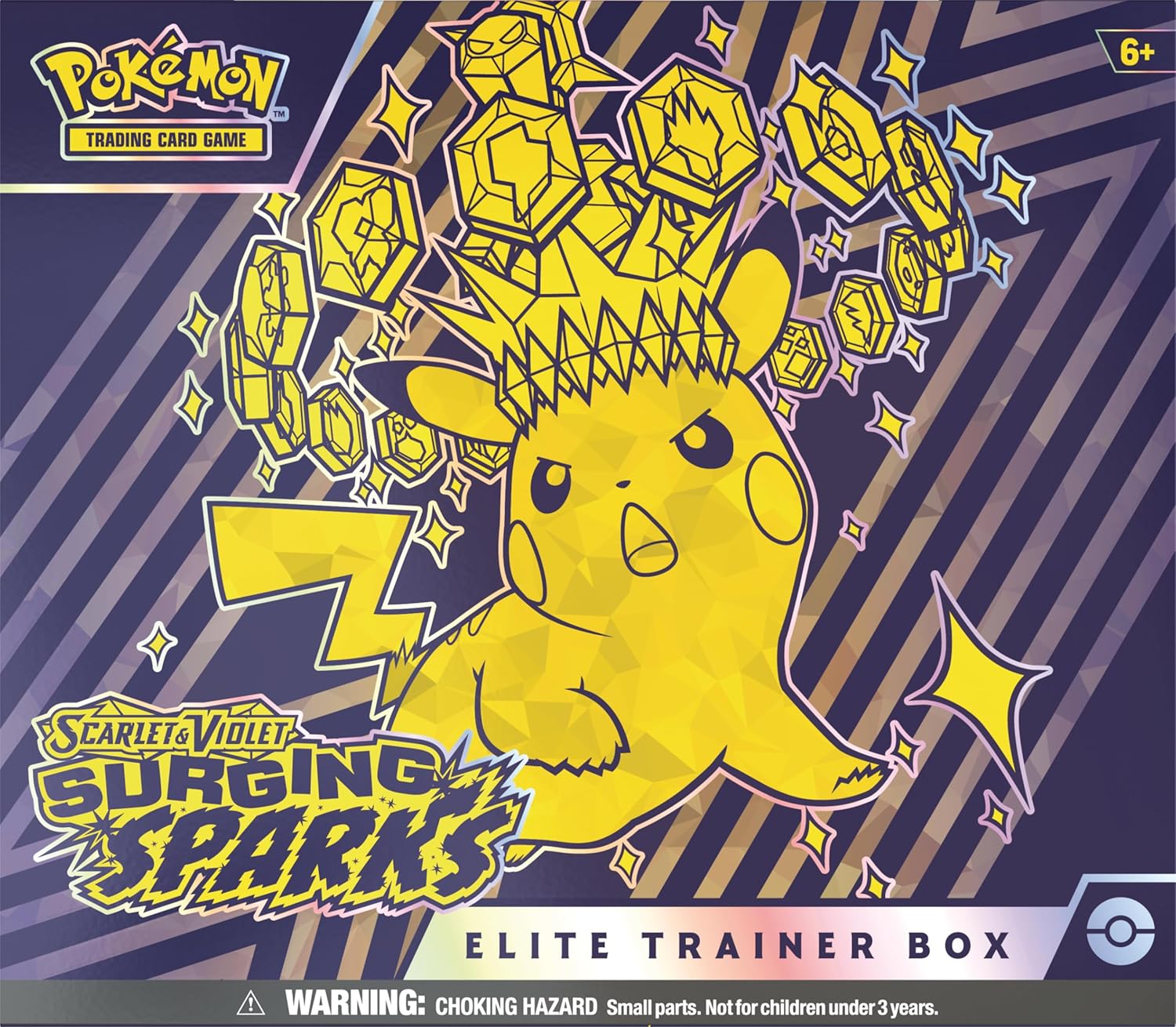 Pokemon - Scarlet & Violet SV08 Surging Sparks Elite Trainer Box (englisch)