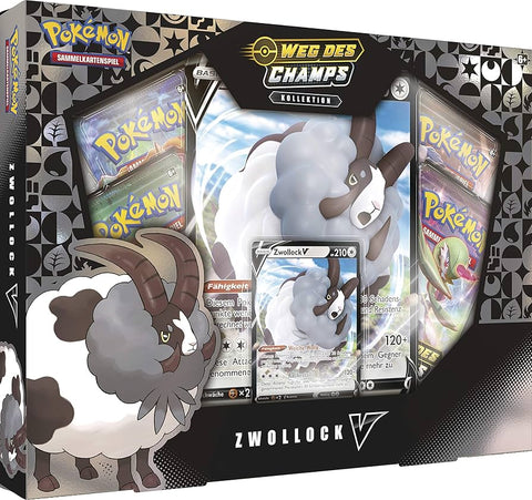 Pokemon Zwollock V Kollektion – Weg des Champs (Deutsch)