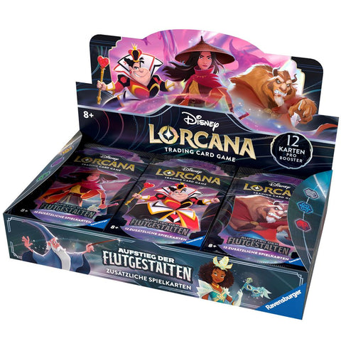 Disney Lorcana Sammelkartenspiel Aufstieg der Flutgestalten Display 24 Booster (deutsch)