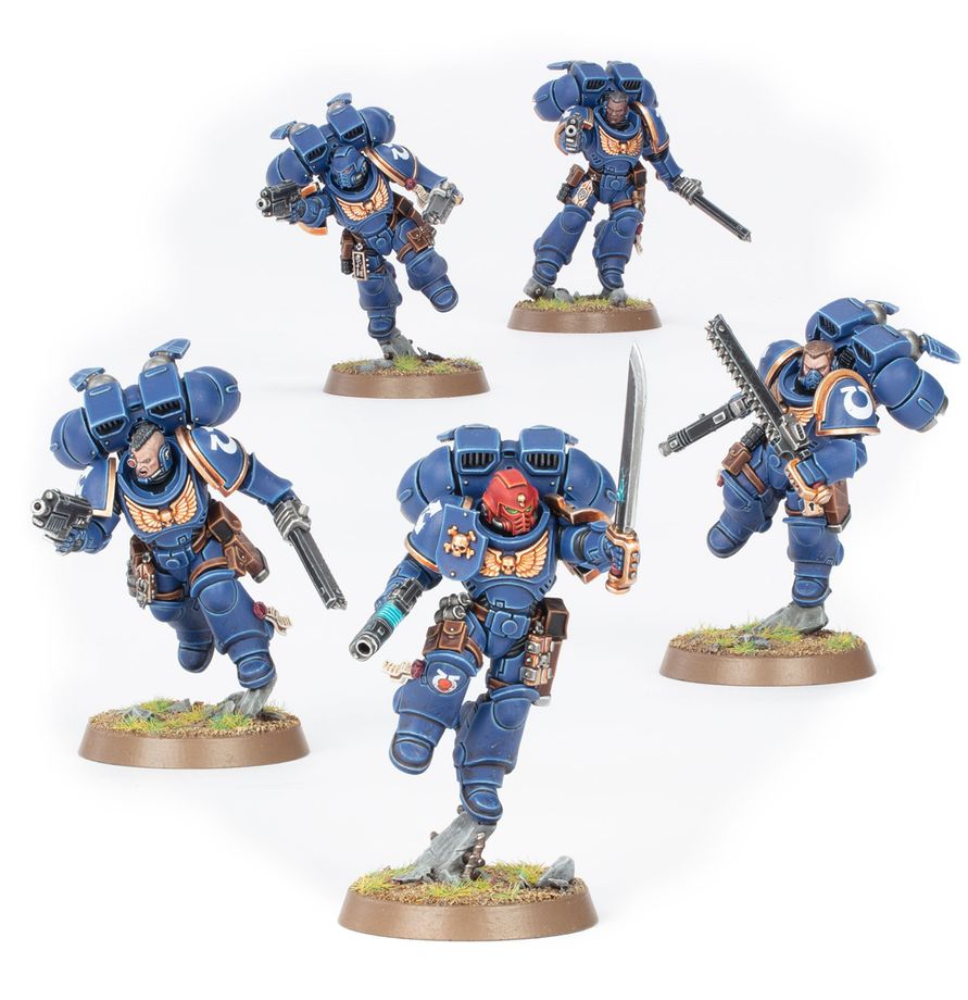 Warhammer 40.000 Space Marines - Assault Intersessors (with Jump packs)