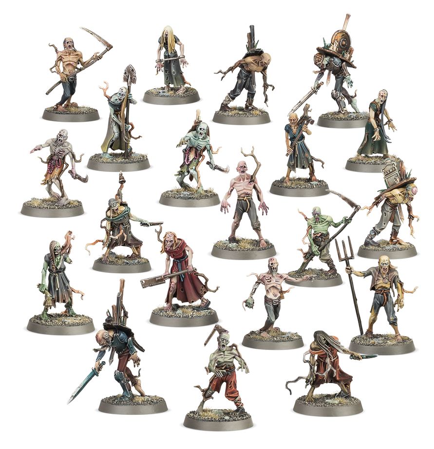 Warhammer Age of Sigmar Soulblight Gravelords - Zombies der wandelnden Toten