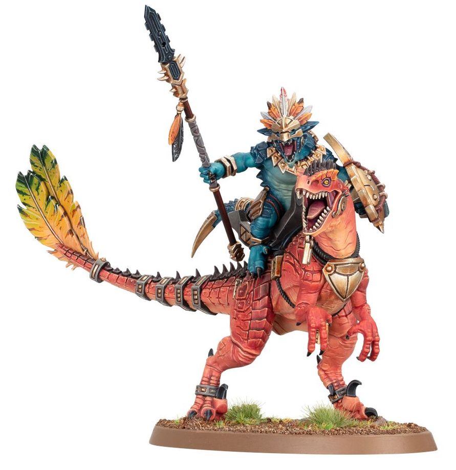 Warhammer Age of Sigmar Seraphon - Aggradon Lanzenreiter
