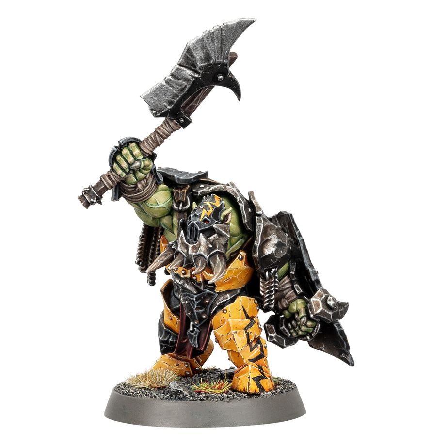 Warhammer Age of Sigmar Orruk Warclans - Orruk Plattnhelme
