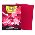 Dragon Shield - 100 Standard Size Card Sleeves - Fury Matte