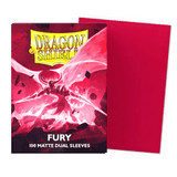 Dragon Shield - 100 Standard Size Card Sleeves - Fury Matte