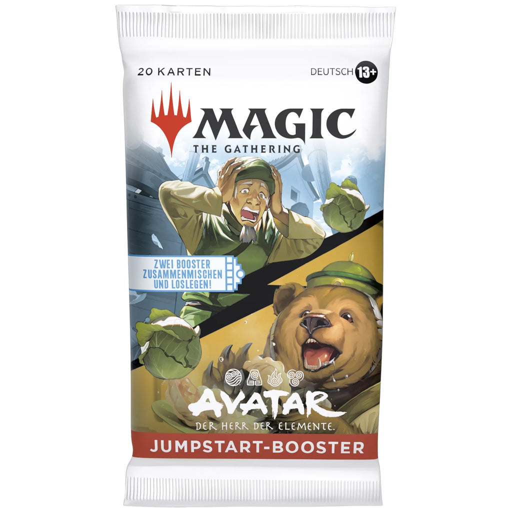 Magic The Gathering – Avatar: The Last Airbender Jumpstart Booster Display (24 Packs, Deutsch)