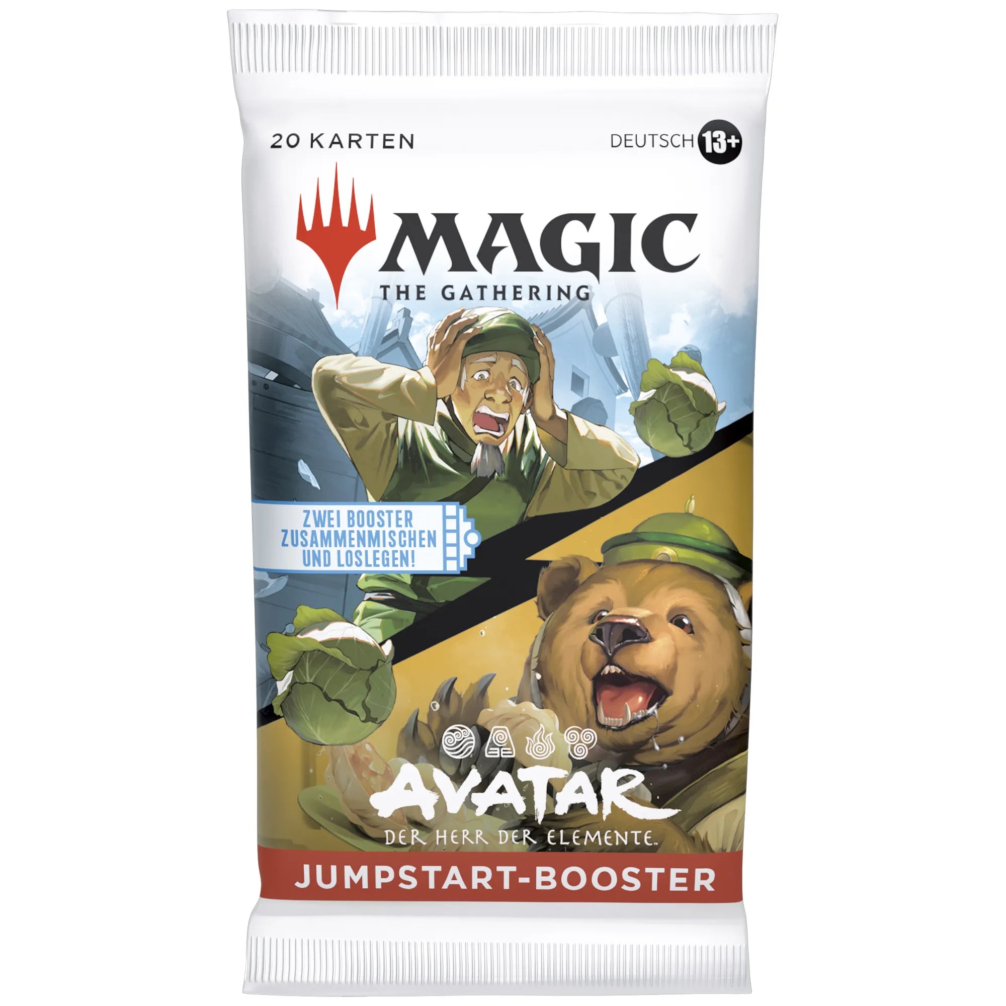 Magic The Gathering – Avatar: The Last Airbender Jumpstart Booster Display (24 Packs, Deutsch)