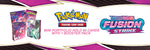 Pokemon – Sword & Shield Fusion Strike Booster + Mini Portfolio (englisch)