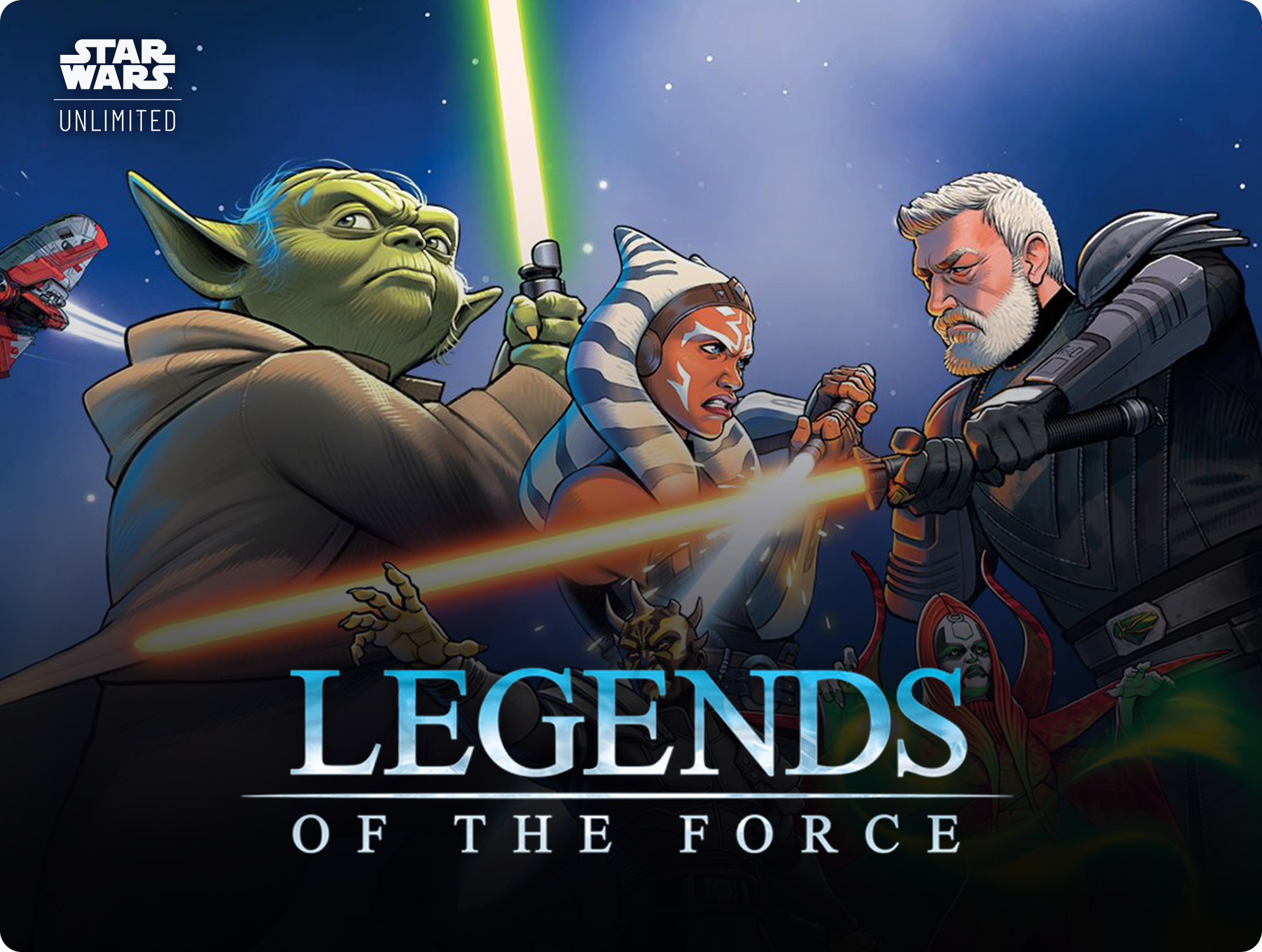 Star Wars: Unlimited – Legends of the Force Carbonite Display (Englisch)