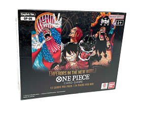 One Piece Card Game – The Four Emperors Display (24 Booster, OP09, englisch)