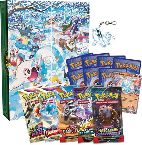 Pokemon Sammelkarten TCG Festtagskalender Adventskalender 2024 (deutsch)