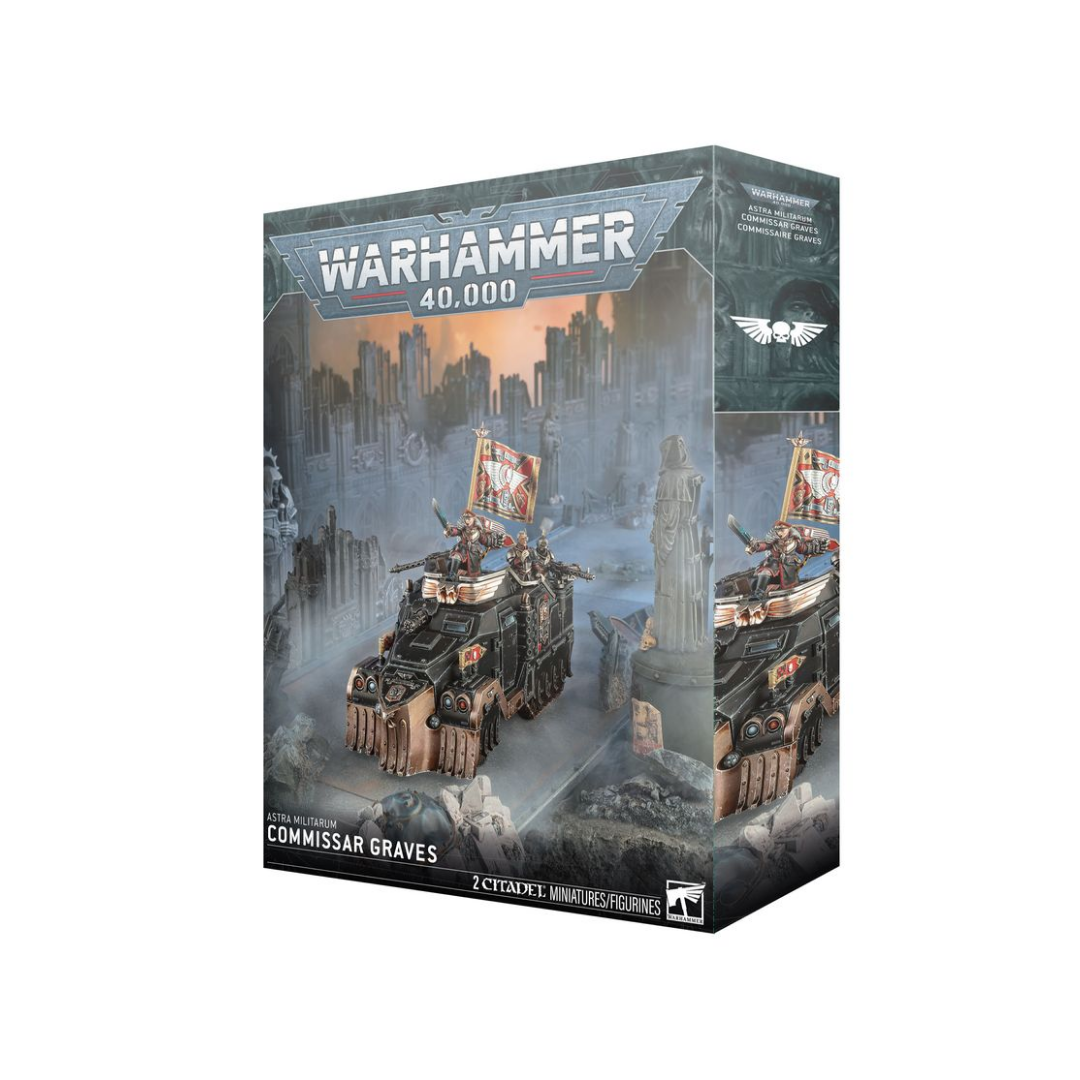 Warhammer 40K Astra Militarum - Commissar Graves