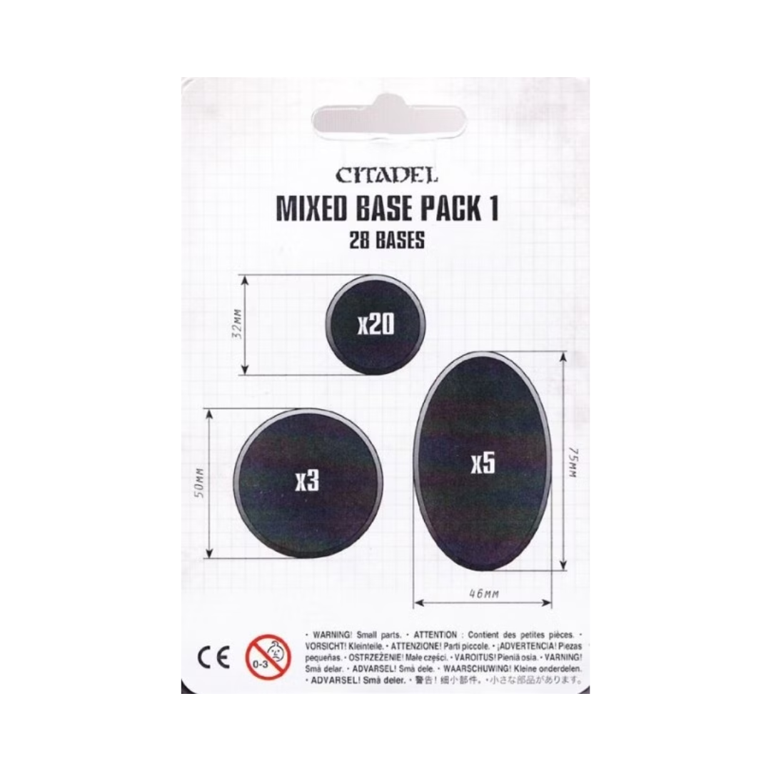 Citadel Mixed Base - Pack 1 (28 Bases)