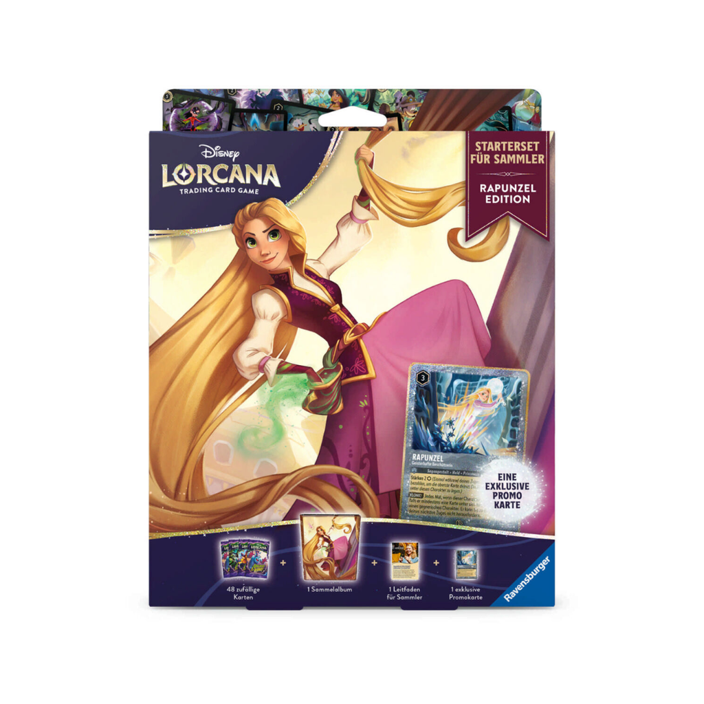 Disney Lorcana – Starterset für Sammler: Rapunzel (deutsch) *Vorbestellung